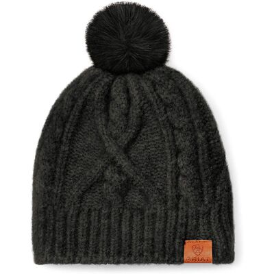 Entwine Beanie Hat in Black Heather by Ariat Entwine Beanie Hat in Black Heather by Ariat