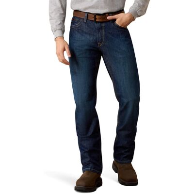 Men's Flame-Resistant M4 Relaxed Basic Boot Cut Jeans in Shale, Size: 40 X 32 by Ariat Men's Flame-Resistant M4 Relaxed Basic Boot Cut Jeans in Shale, Size: 40 X 32 by Ariat