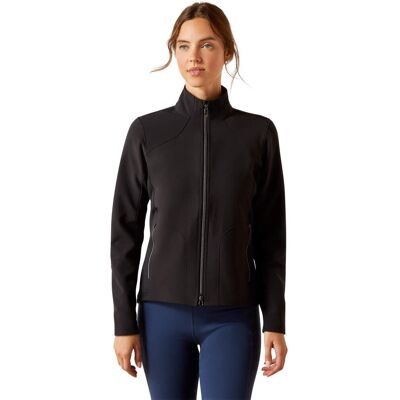 Women's Boreas Full Zip Sweatshirt Hoodie in Black, Size: XS by Ariat Women's Boreas Full Zip Sweatshirt Hoodie in Black, Size: XS by Ariat