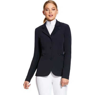 Women's Galatea Show Coat in Navy, Size: 12 Regular by Ariat Women's Galatea Show Coat in Navy, Size: 12 Regular by Ariat