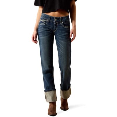 Women's R.E.A.L. Mid Rise Stretch Ivy Stackable Straight Leg Jeans in Dresden, Size: 31 Regular by Ariat Women's R.E.A.L. Mid Rise Stretch Ivy Stackable Straight Leg Jeans in Dresden, Size: 31 Regular by Ariat