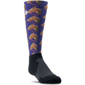 TEK Slim Printed Socks in Multi, Size: Large/XL Regular by Ariat TEK Slim Printed Socks in Multi, Size: Large/XL Regular by Ariat