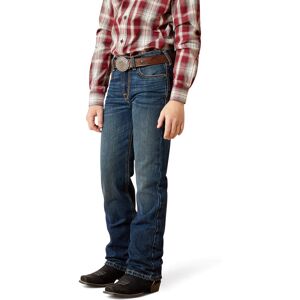 Kid's B4 Relaxed Baron Boot Cut Jeans in Cyclone, Size: 8 Regular by Ariat Kid's B4 Relaxed Baron Boot Cut Jeans in Cyclone, Size: 8 Regular by Ariat
