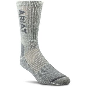 Lightweight Merino Wool Blend Steel Toe Work Socks in Grey, Size: XL by Ariat Lightweight Merino Wool Blend Steel Toe Work Socks in Grey, Size: XL by Ariat
