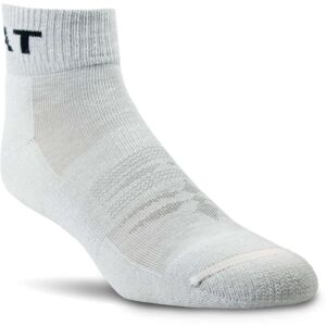 Midweight Quarter Crew Western Boot Socks 2 Pair Pack in Grey, Size: Large Regular by Ariat Midweight Quarter Crew Western Boot Socks 2 Pair Pack in Grey, Size: Large Regular by Ariat