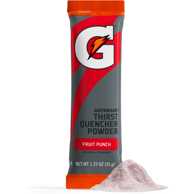 Gatorade Thirst Quencher Powder, Fruit Punch, 10 sticks Gatorade Thirst Quencher Powder, Fruit Punch, 10 sticks