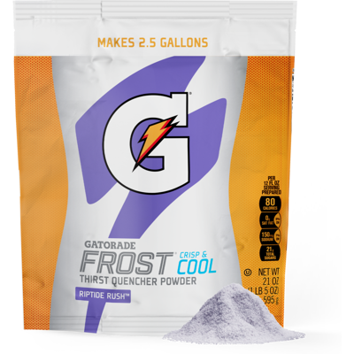 Gatorade Thirst Quencher Powder Bags, Riptide Rush, 2.5 Gallon Bags, 32-Pack Gatorade Thirst Quencher Powder Bags, Riptide Rush, 2.5 Gallon Bags, 32-Pack