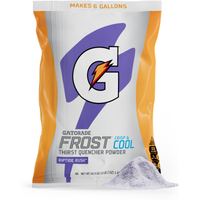 Gatorade Thirst Quencher Powder Bags, Riptide Rush, 6 Gallon Bags Gatorade Thirst Quencher Powder Bags, Riptide Rush, 6 Gallon Bags