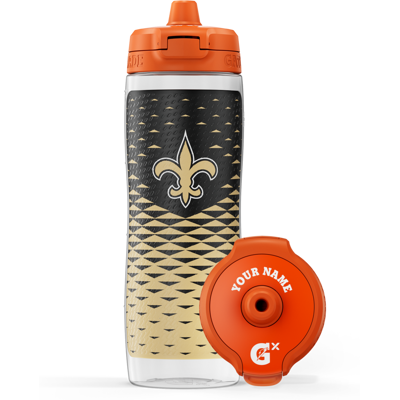 Gatorade New Orleans Saints NFL Gx Water Bottle Bundle Gatorade New Orleans Saints NFL Gx Water Bottle Bundle
