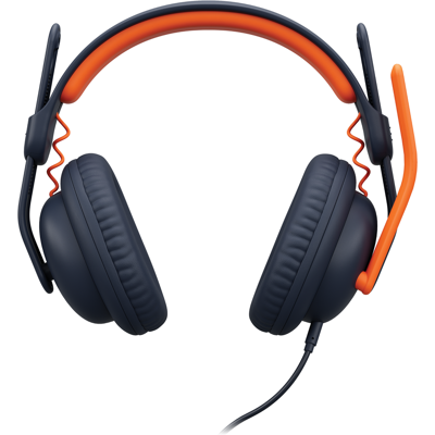 Logitech Zone Learn Wired Headset in Orange Logitech Zone Learn Wired Headset in Orange