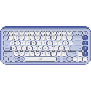 Logitech POP Icon Keys Bluetooth Keyboard in Lilac/Off White Logitech POP Icon Keys Bluetooth Keyboard in Lilac/Off White