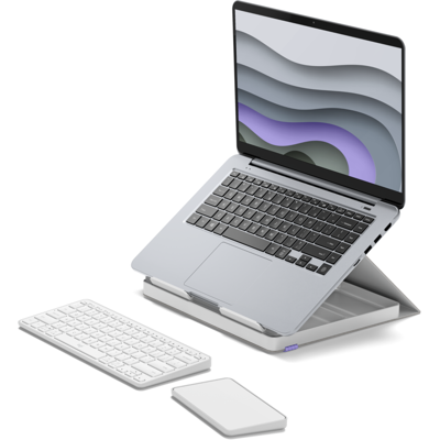 Logitech Buy Casa Pop - Up Desk in Nordic Calm Logitech Buy Casa Pop - Up Desk in Nordic Calm
