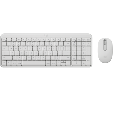 Logitech MK250 Bluetooth® Compact Keyboard Mouse Combo in Off-White Logitech MK250 Bluetooth® Compact Keyboard Mouse Combo in Off-White