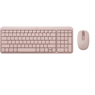 Logitech MK250 Bluetooth® Compact Keyboard Mouse Combo in Rose Logitech MK250 Bluetooth® Compact Keyboard Mouse Combo in Rose