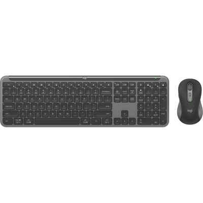 Logitech Signature Slim Keyboard Mouse Combo MK955 for Business in Graphite Logitech Signature Slim Keyboard Mouse Combo MK955 for Business in Graphite