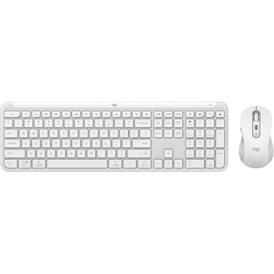 Logitech Buy Signature Slim Keyboard Mouse Combo MK955 in Off-White Logitech Buy Signature Slim Keyboard Mouse Combo MK955 in Off-White