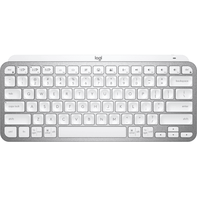 Logitech MX Keys Mini Wireless Keyboard in Pale Grey Logitech MX Keys Mini Wireless Keyboard in Pale Grey