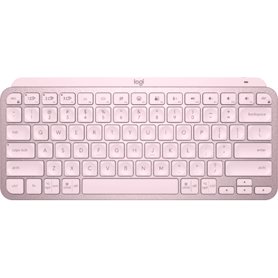 Logitech MX Keys Mini Wireless Keyboard in Rose Logitech MX Keys Mini Wireless Keyboard in Rose