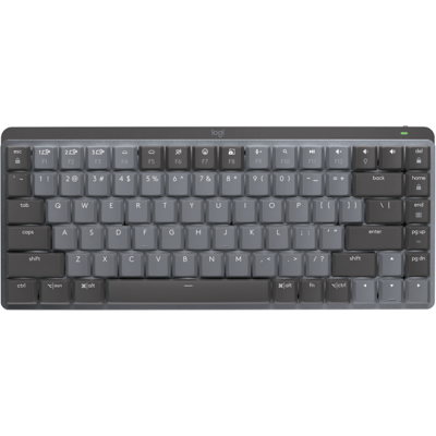 Logitech MX Mechanical Mini Wireless Keyboard in Graphite Logitech MX Mechanical Mini Wireless Keyboard in Graphite