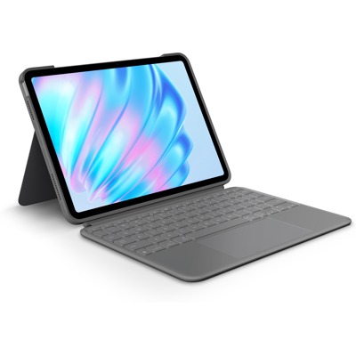 Logitech Combo Touch Keyboard Case for iPad air in Oxford Grey Logitech Combo Touch Keyboard Case for iPad air in Oxford Grey