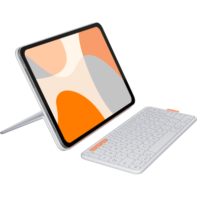 Logitech Flip Folio - iPad Keyboard Case in Exclusive Off-White Logitech Flip Folio - iPad Keyboard Case in Exclusive Off-White
