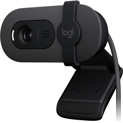Logitech Brio 100 Full HD Webcam in Graphite Logitech Brio 100 Full HD Webcam in Graphite