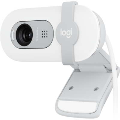 Logitech Brio 100 Full HD Webcam in Off-White Logitech Brio 100 Full HD Webcam in Off-White