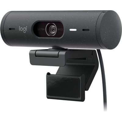 Logitech Brio 500 1080p HDR Webcam with Show Mode in Graphite Logitech Brio 500 1080p HDR Webcam with Show Mode in Graphite