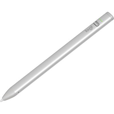 Logitech Refurbished Crayon Digital Pencil in Silver Logitech Refurbished Crayon Digital Pencil in Silver