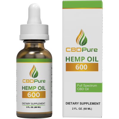 CBDPure Hemp Oil 600 CBDPure Hemp Oil 600