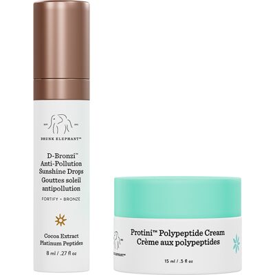 Drunk Elephant A Day in the Sun: D-Bronzi and Protini Cream Duo Kit Drunk Elephant A Day in the Sun: D-Bronzi and Protini Cream Duo Kit