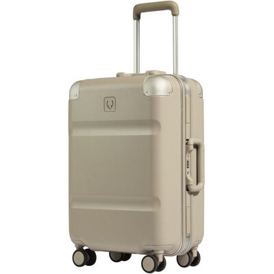 Antler Carry-on Luggage In Sandstone - Heritage Stripe Size: 9.1" x 21.7" x 14.6" Antler Carry-on Luggage In Sandstone - Heritage Stripe Size: 9.1" x 21.7" x 14.6"