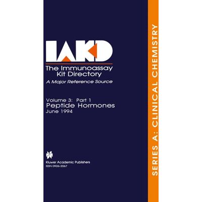 Springer The Immunoassay Kit Directory - Soft cover Springer The Immunoassay Kit Directory - Soft cover