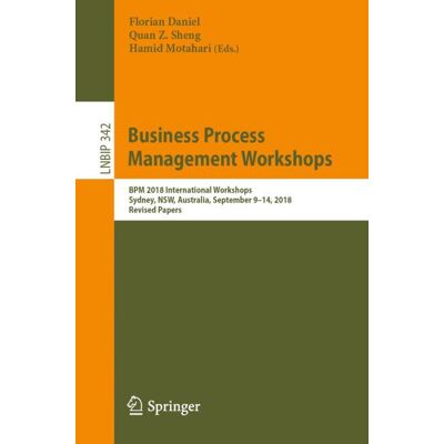 Springer Business Process Management Workshops - eBook Springer Business Process Management Workshops - eBook