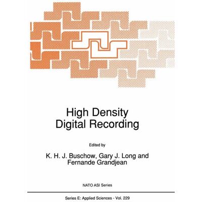 Springer High Density Digital Recording - Soft cover Springer High Density Digital Recording - Soft cover