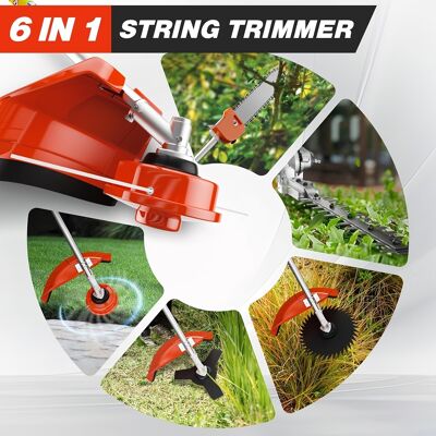 Temu Powenox 6-in-1 Gas Powered With Hedge Trimmer And Pole Saw 2-stroke Lightweight Trimming Machine For Yard Maintenance Temu Powenox 6-in-1 Gas Powered With Hedge Trimmer And Pole Saw 2-stroke Lightweight Trimming Machine For Yard Maintenance