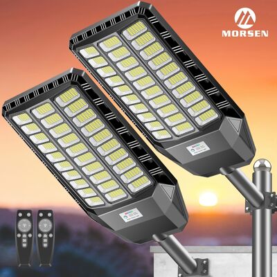 Temu Morsen Solar Street Lights, Solar Lights Commercial Grade High Brightness Solar Lights Outdoor Dusk To Dawn Outdoor Lighting 3d Motion Sensor With Remote Control 2pcs Temu Morsen Solar Street Lights, Solar Lights Commercial Grade High Brightness Solar Lights Outdoor Dusk To Dawn Outdoor Lighting 3d Motion Sensor With Remote Control 2pcs