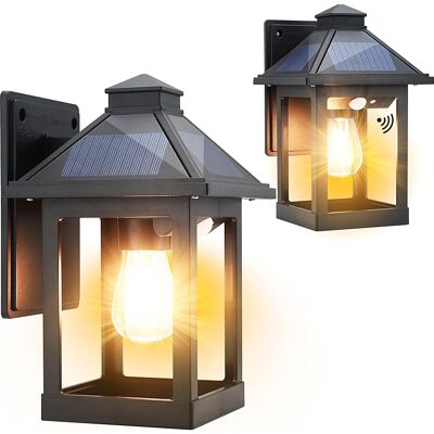 Temu 1/2pack Solar Powered Wall Lanterns With 3 Dusk To Dawn Motion Sensor Led Sconce Lights Exterior Front Porch Security Lamps Wall Mount Patio Fence Decorative Light Fixtures Temu 1/2pack Solar Powered Wall Lanterns With 3 Dusk To Dawn Motion Sensor Led Sconce Lights Exterior Front Porch Security Lamps Wall Mount Patio Fence Decorative Light Fixtures