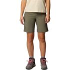 Columbia Pantalones cortos de senderismo largos Leslie Falls - Resistente al agua - Mujer