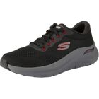 Skechers Arch Fit 2.0 Vegane Mesh-Sneaker - Schwarz/Rot - Schuh