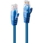 Lindy Model 48018 Network Cable - Category 6 U/UTP - Blue 2m