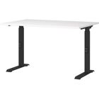 GERMANIA Downey - Höhenverstellbarer Schreibtisch - Modern Schwarz-Weiß