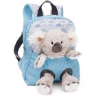 Zaino di peluche blu NICI 49840 - Amici di Viaggio