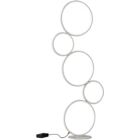 TRIO LIGHTING Rondo Moderne LED Stehlampe - Weiß - LED Stehlampe