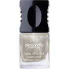 Alessandro 73 Glitter Queen Vernis à Ongles Gris - Résistant et Séchage Rapide 10ml