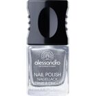 Alessandro Vernis à Ongles Argent - Longue tenue, Séchage rapide, Brillance élevée
