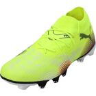 Chaussures de football PUMA Future 8 Match FG/AG - Jaune Alert / Noir / Sun Struck - Publicité