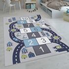 Paco Home Bunte Kinder-Spielteppich Kurzflor 200x290 cm