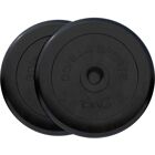 Disques de poids en caoutchouc Gorilla Sports 30kg - Solides - Publicité