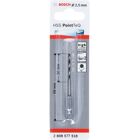 Bosch HSS Bohrer - 2,5 mm Sechskant - Metallbohrzubehör - PointTeQ Technologie